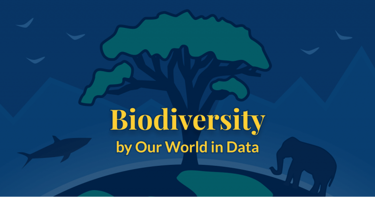 We just published our new collection of work on Biodiversity