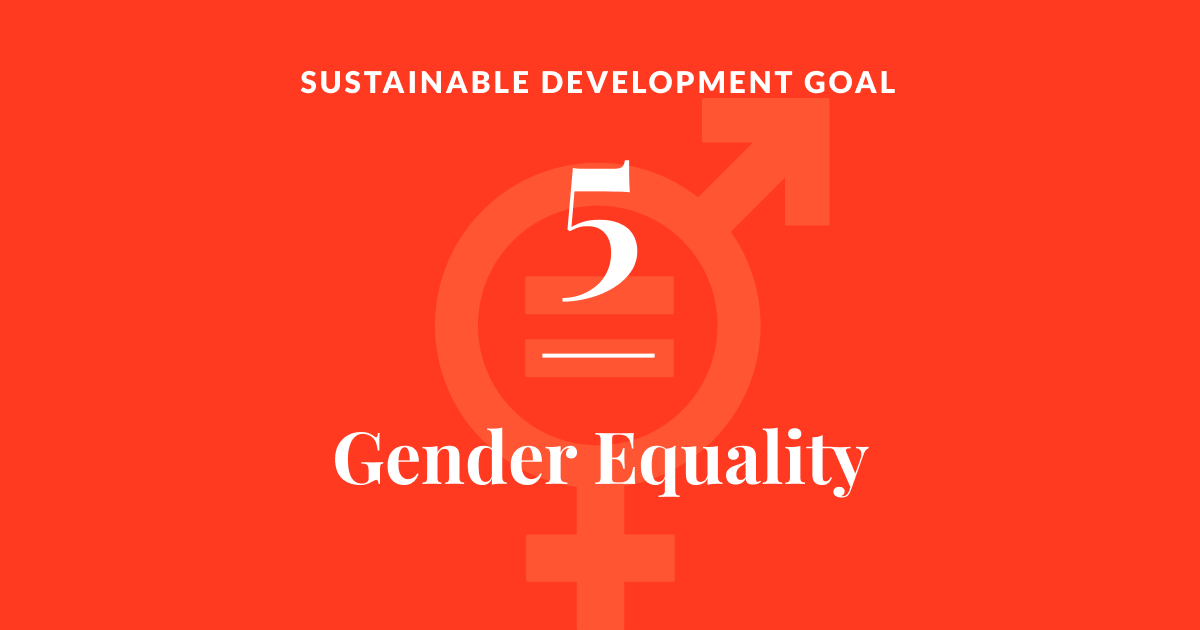 Sustainable development goal 5: Gender Equality