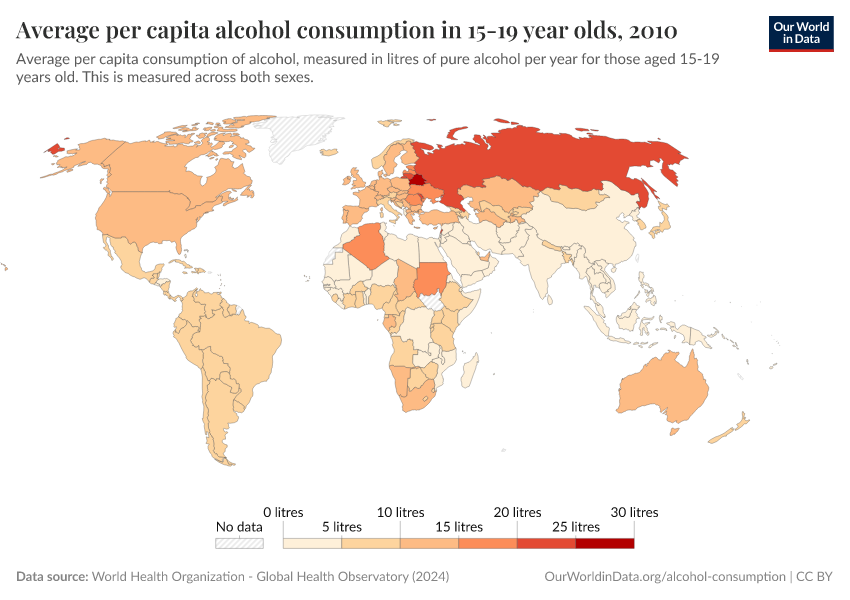 A thumbnail of the "Average per capita alcohol consumption in 15-19 year olds" chart