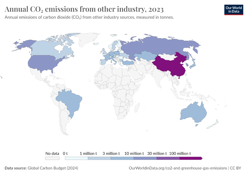 A thumbnail of the "Annual CO₂ emissions from other industry" chart