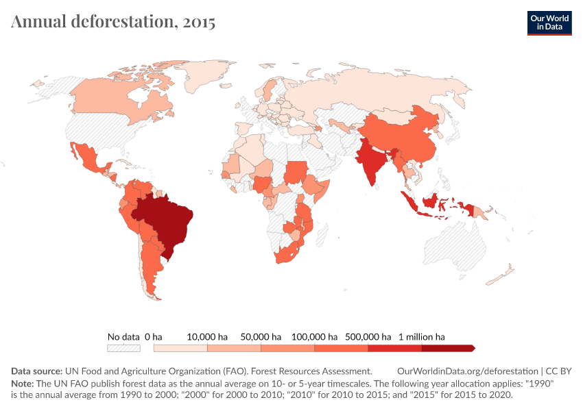 A thumbnail of the "Annual deforestation" chart