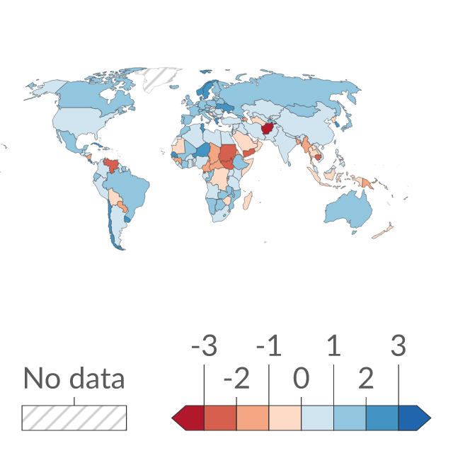 Data visualization: Common Good Justifications Score