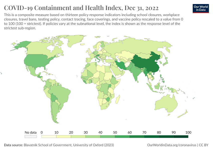 A thumbnail of the "COVID-19 Containment and Health Index" chart