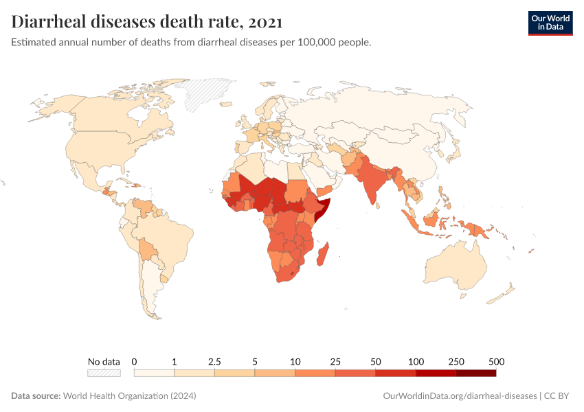 A thumbnail of the "Diarrheal diseases death rate" chart