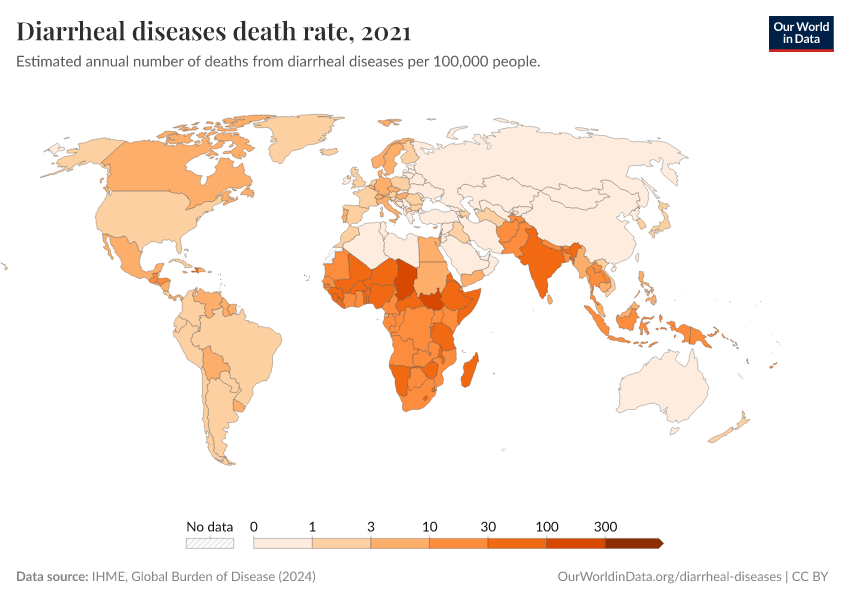 A thumbnail of the "Diarrheal diseases death rate" chart