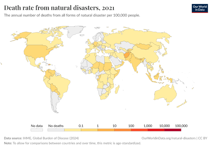 A thumbnail of the "Death rate from natural disasters" chart