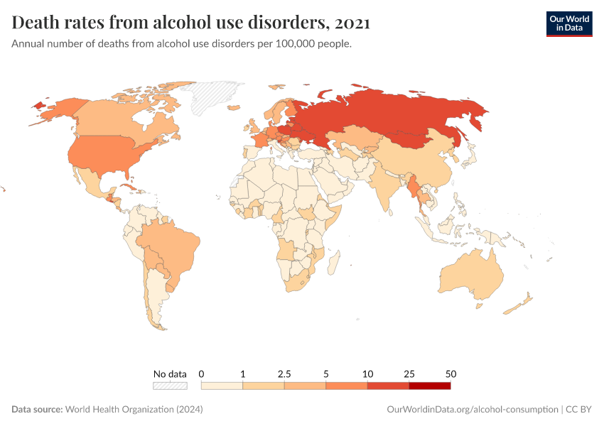 A thumbnail of the "Death rates from alcohol use disorders" chart