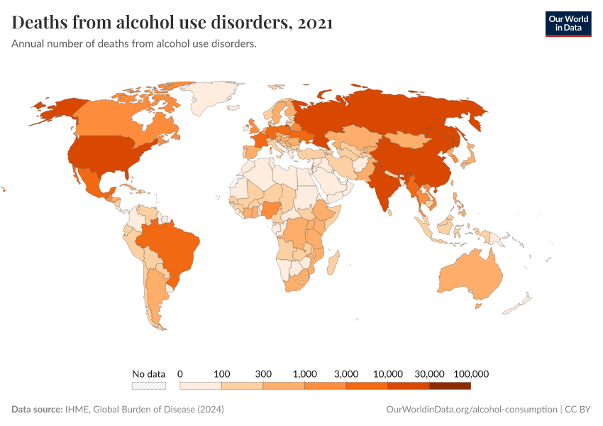 A thumbnail of the "Deaths from alcohol use disorders" chart