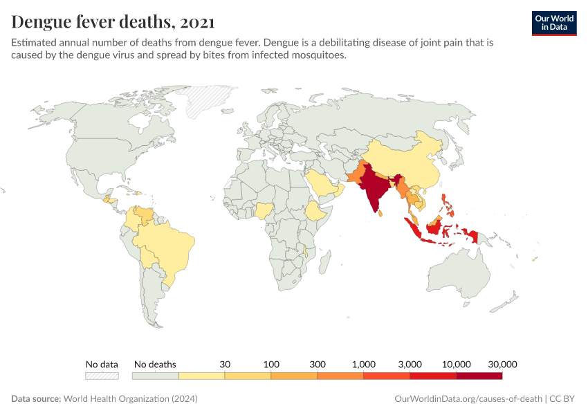 A thumbnail of the "Dengue fever deaths" chart