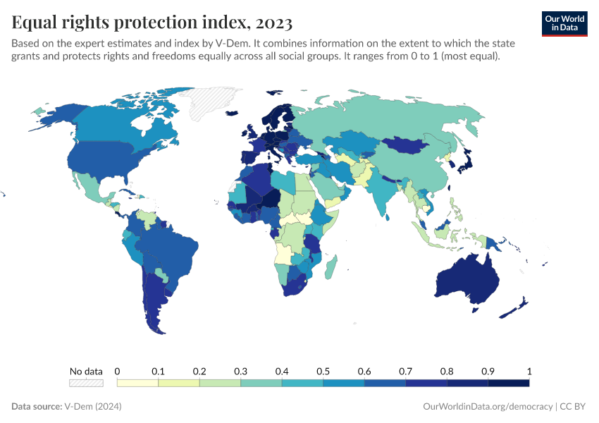 A thumbnail of the "Equal rights protection index" chart