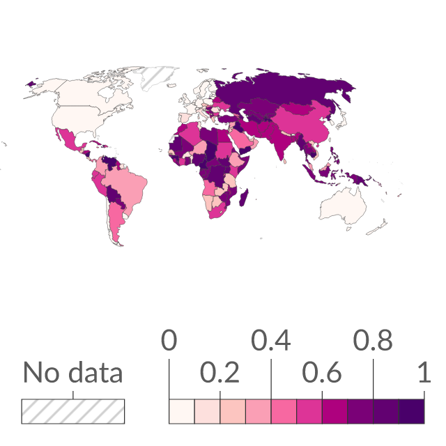 Data visualization: Executive Corruption Index