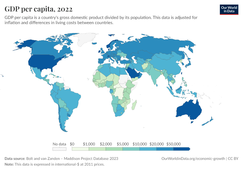 Gdp Per Capita Our World In Data