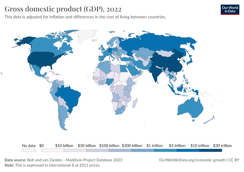 A thumbnail of the "Gross domestic product (GDP)" chart