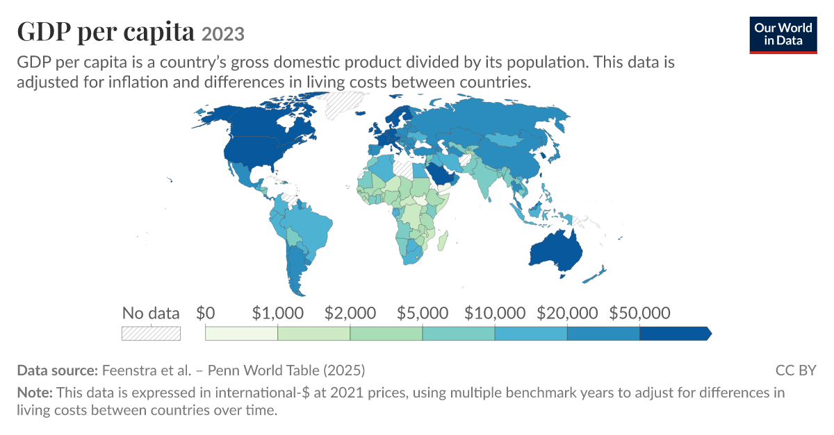 GDP per capita | Our World in Data