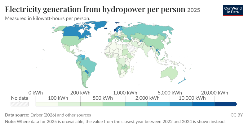 How Many Hydropower Plants Are There In The World