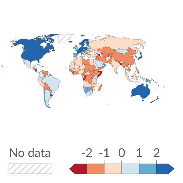 Data visualization: Judicial Corruption Score