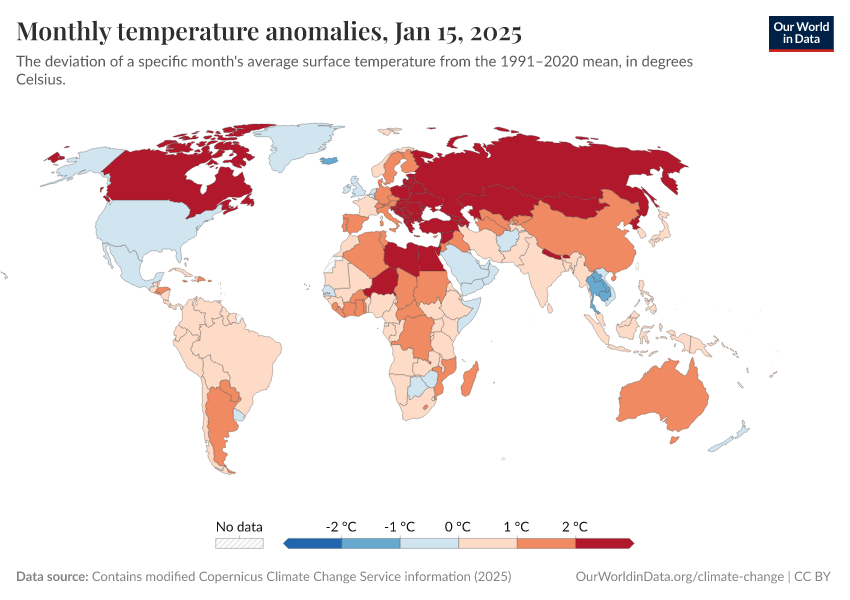 A thumbnail of the "Monthly temperature anomalies" chart