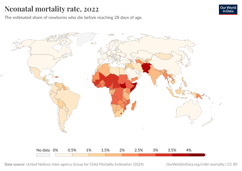 A thumbnail of the "Neonatal mortality rate" chart