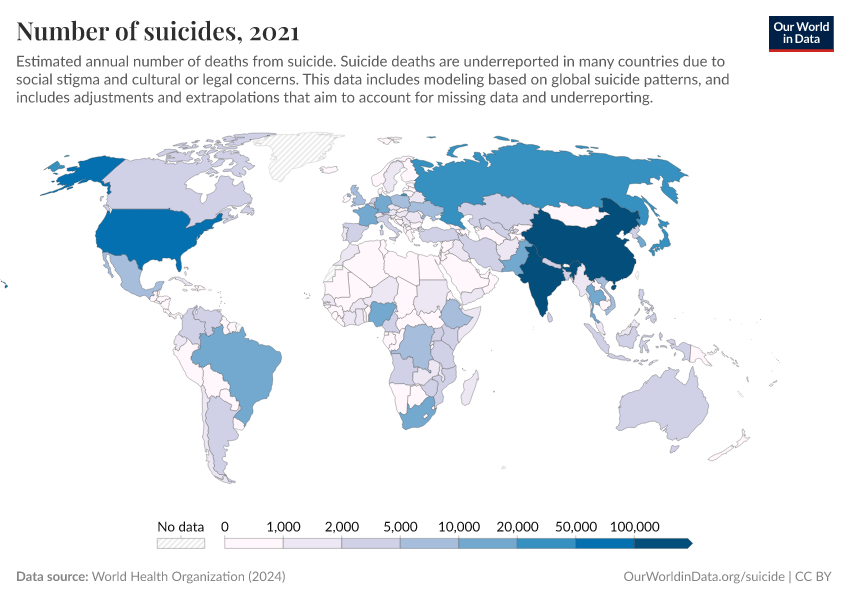 A thumbnail of the "Number of suicides" chart