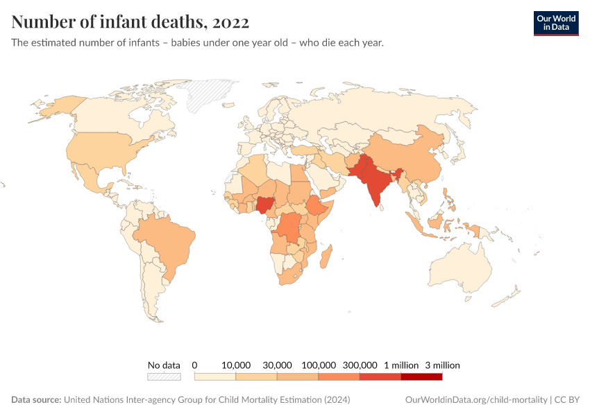 A thumbnail of the "Number of infant deaths" chart