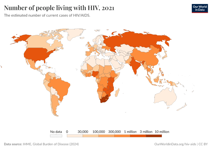 A thumbnail of the "Number of people living with HIV" chart