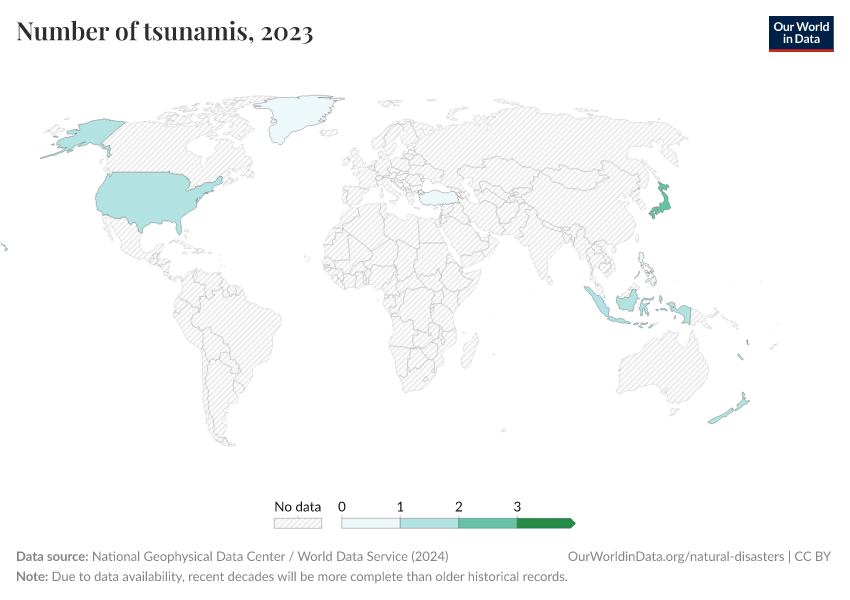 A thumbnail of the "Number of tsunamis" chart