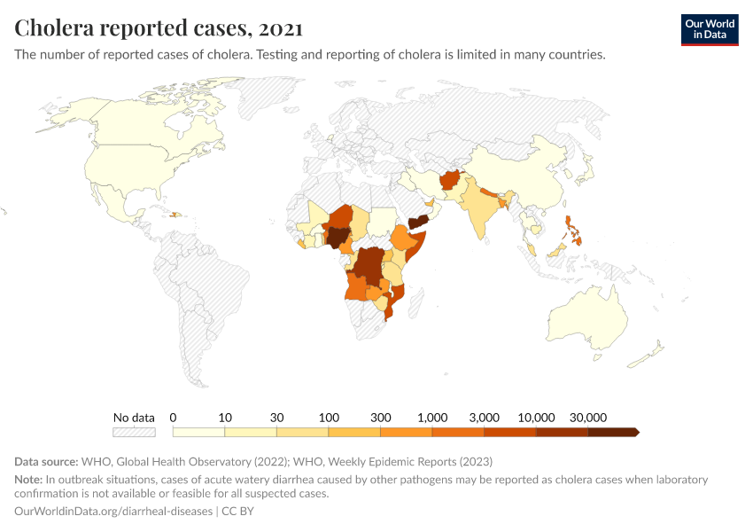 A thumbnail of the "Cholera reported cases" chart