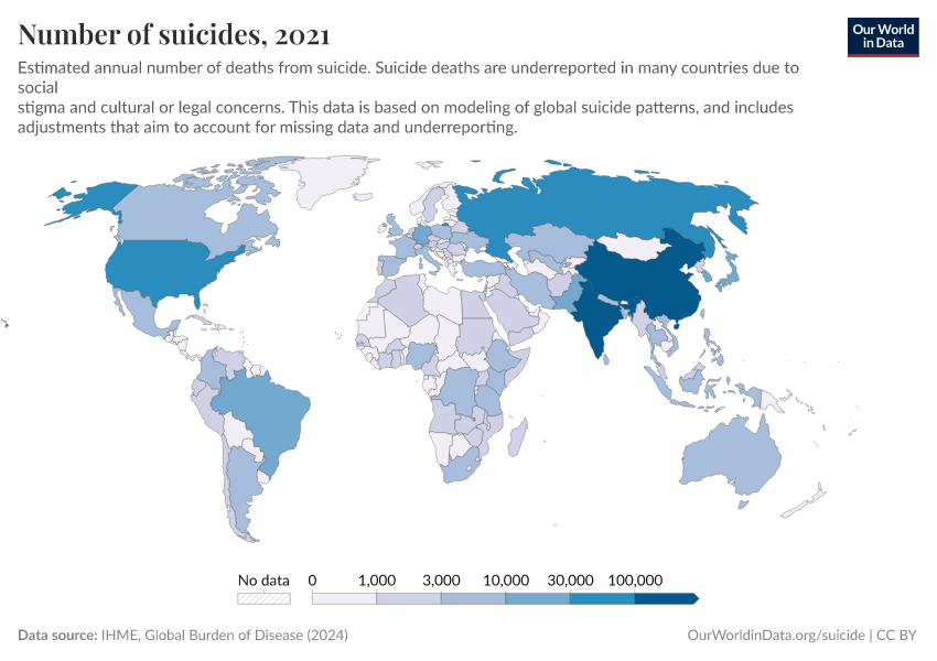 A thumbnail of the "Number of suicides" chart