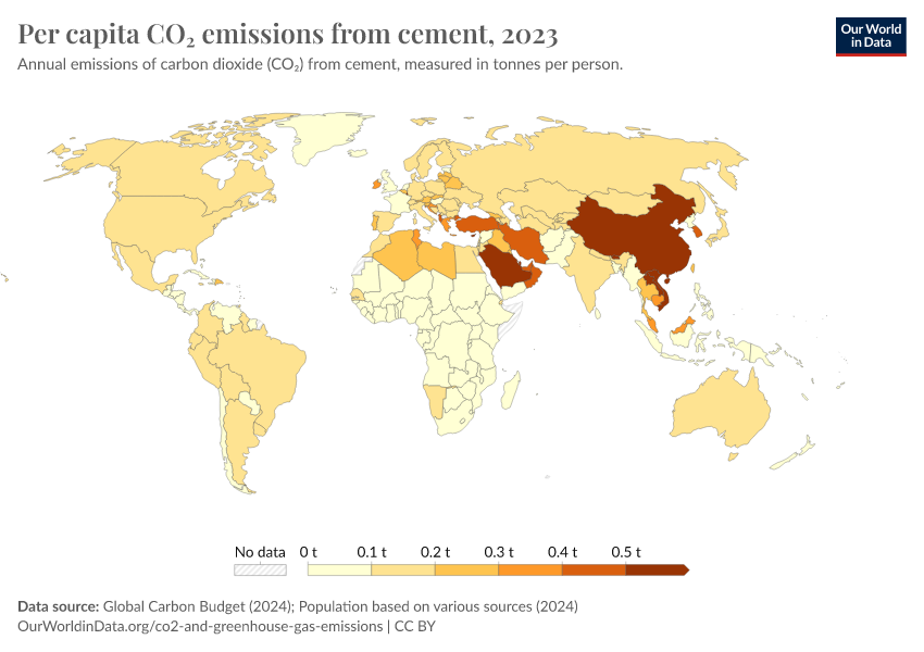 A thumbnail of the "Per capita CO₂ emissions from cement" chart