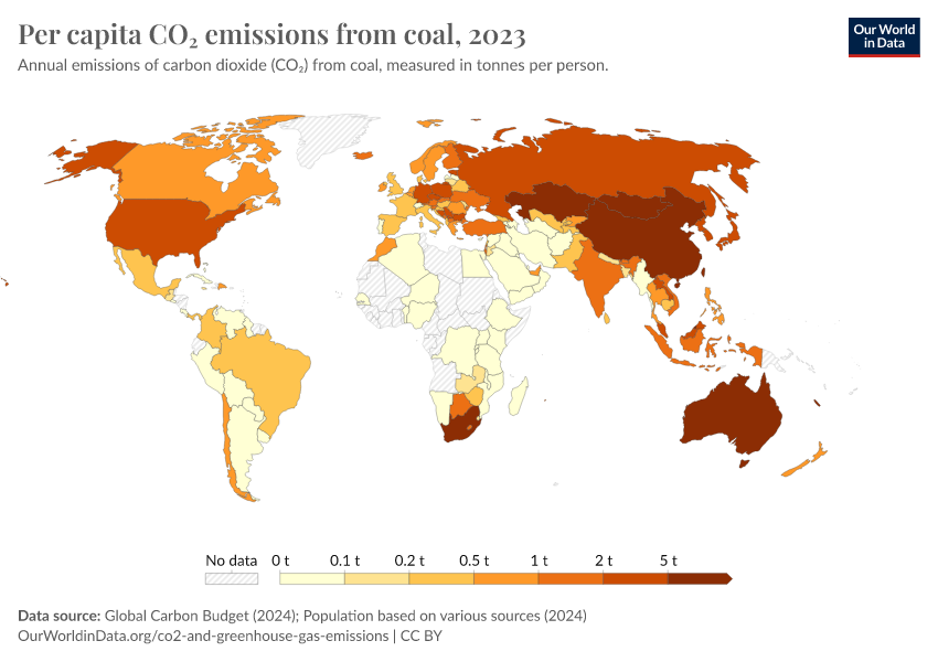 A thumbnail of the "Per capita CO₂ emissions from coal" chart