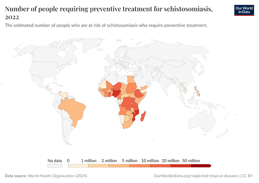 A thumbnail of the "Number of people requiring preventive treatment for schistosomiasis" chart