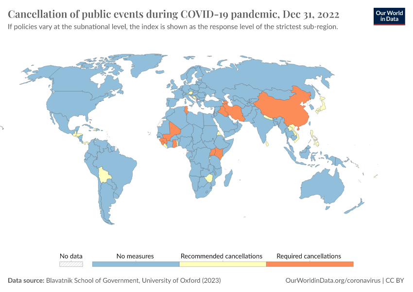 A thumbnail of the "Cancellation of public events during COVID-19 pandemic" chart