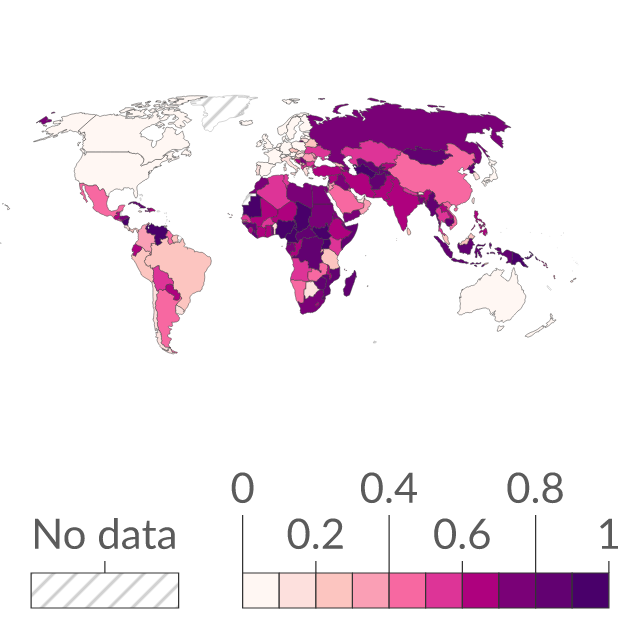 Data visualization: Public Sector Corruption Index