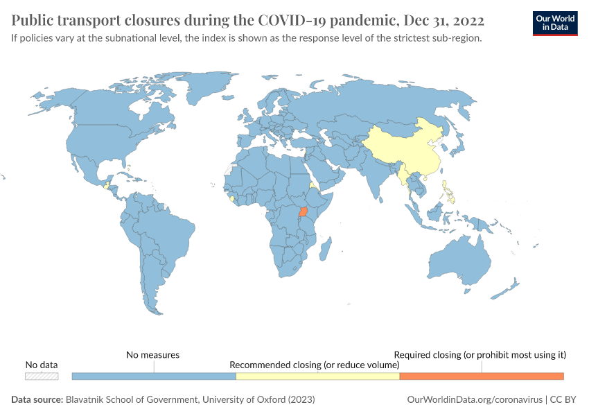 A thumbnail of the "Public transport closures during the COVID-19 pandemic" chart