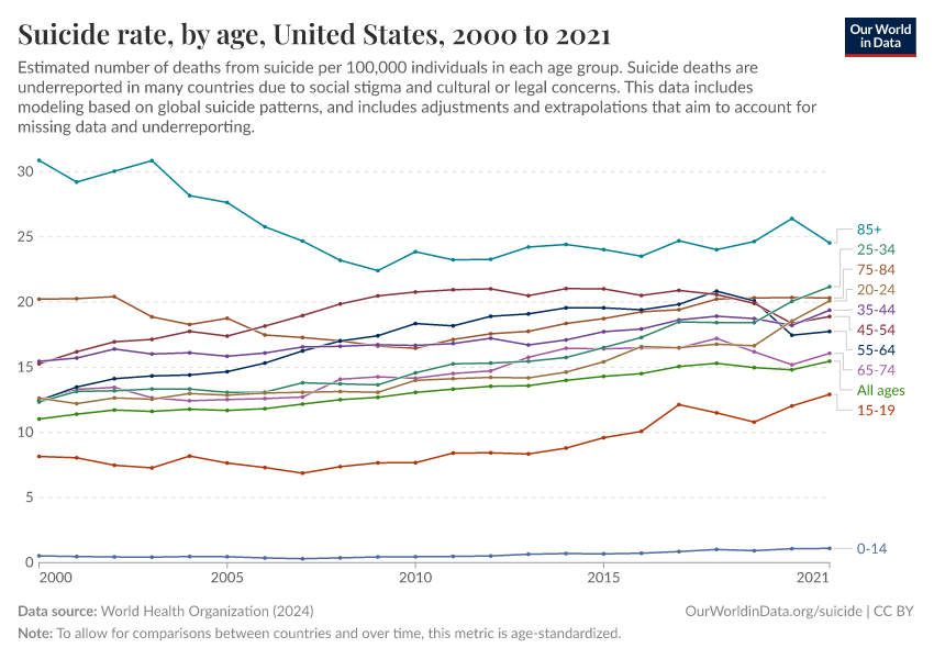 A thumbnail of the "Suicide rate, by age" chart