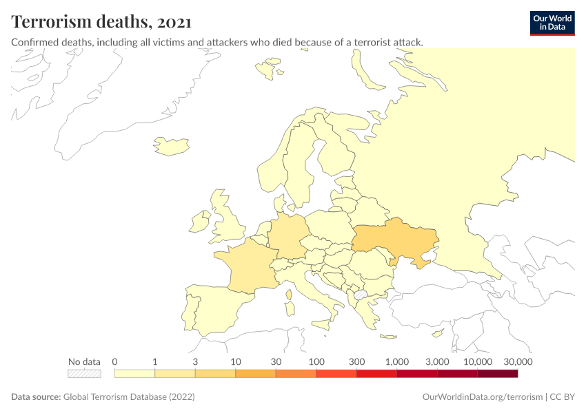 Terrorism deaths