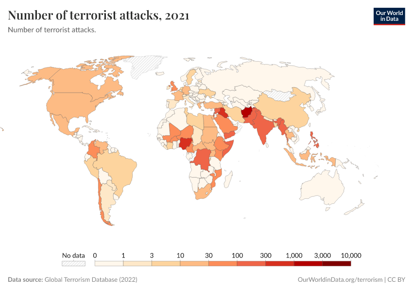 A thumbnail of the "Number of terrorist attacks" chart