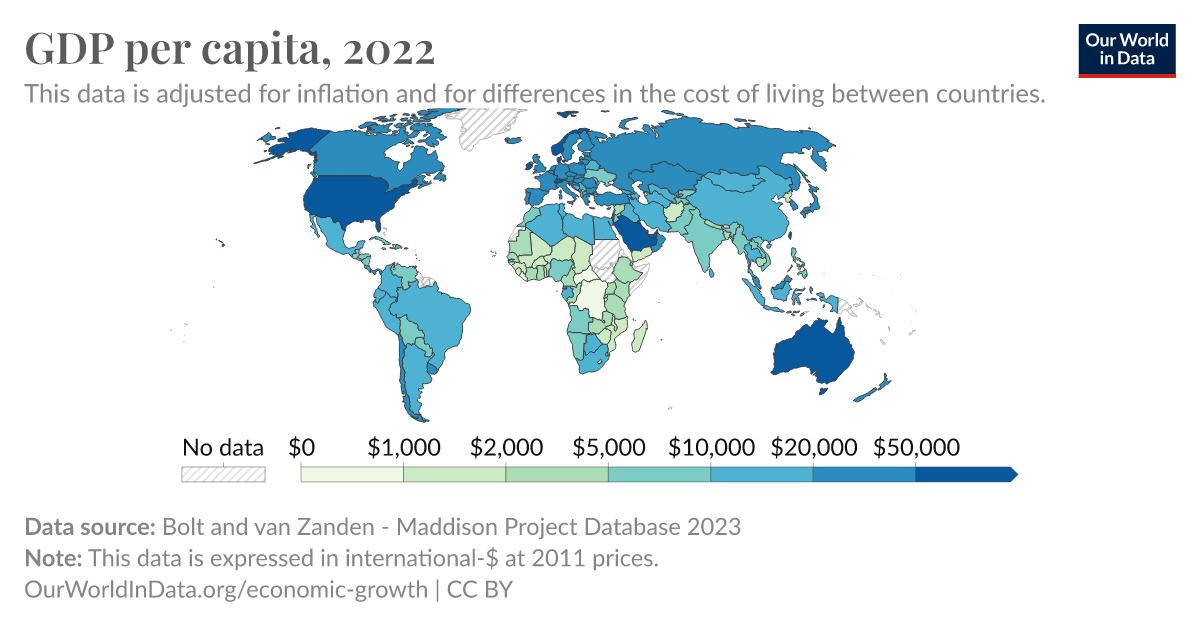 GDP Per Capita: Definition, Uses, and Highest Per Country