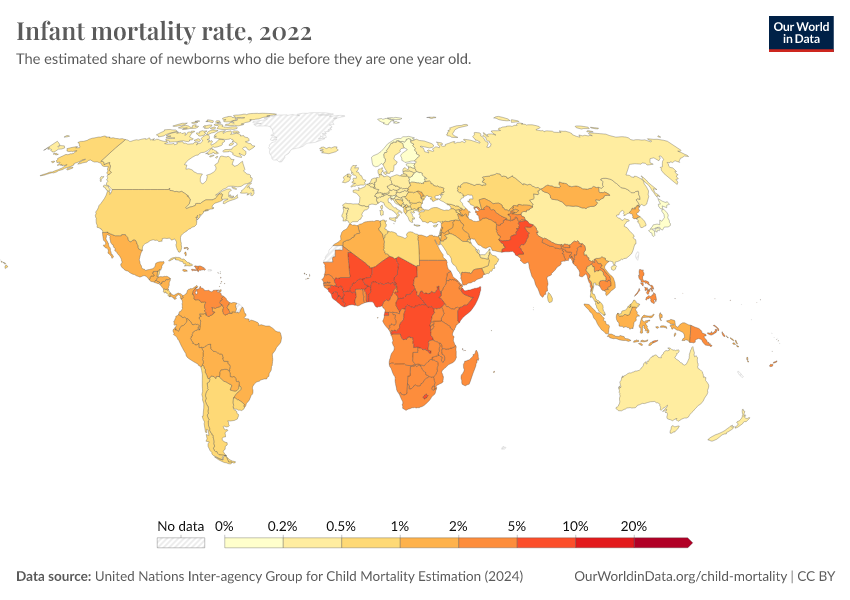 Infant Mortality Rate - Our World In Data