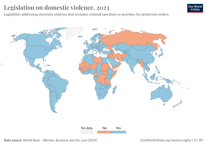 Legislation On Domestic Violence Our World In Data   Legislation Domestic Violence 