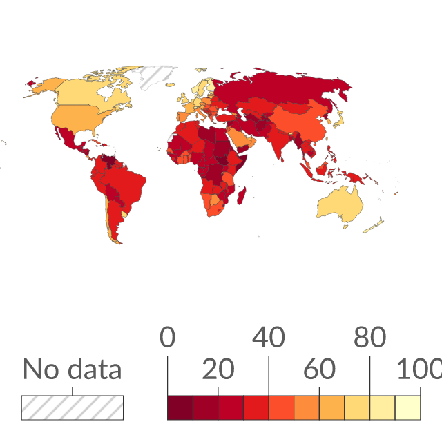Data visualization: Corruption Perceptions Index