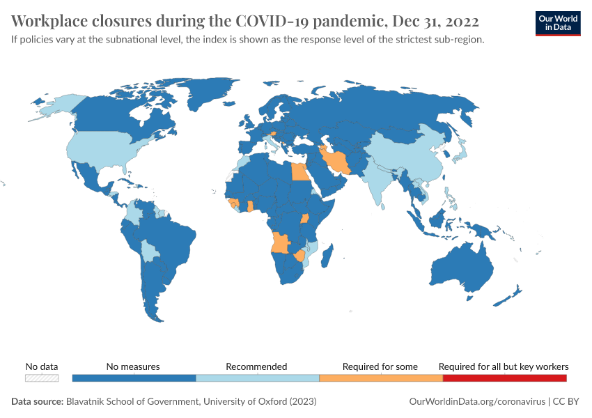 A thumbnail of the "Workplace closures during the COVID-19 pandemic" chart