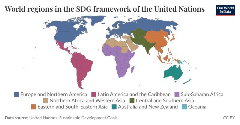 World Map Showing The Unitednations Un And Its Organizations 2048x1077