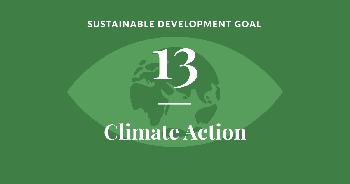 Sustainable development goal 13: Climate Action