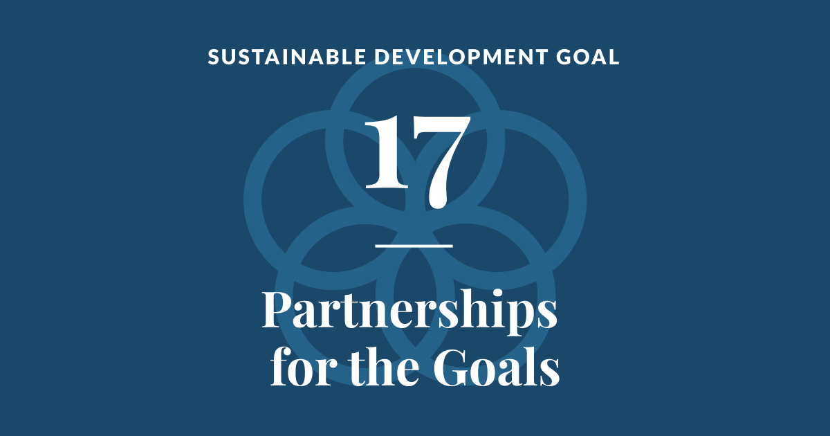 Sustainable development goal 17: Partnerships for the Goals