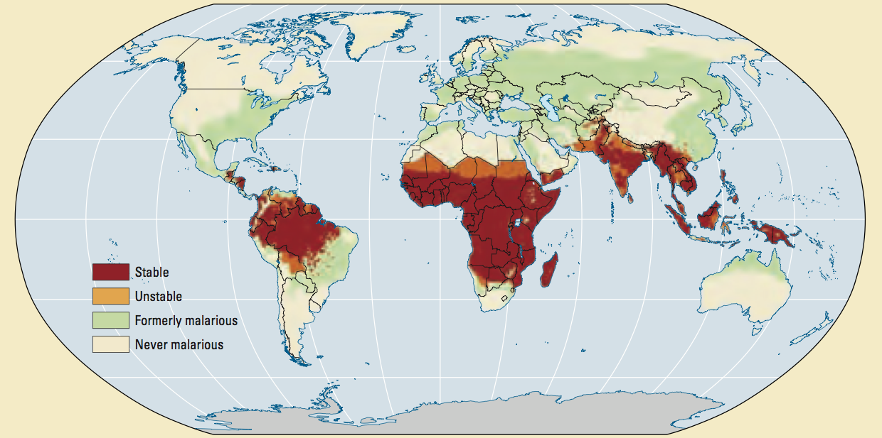 research on prevalence of malaria