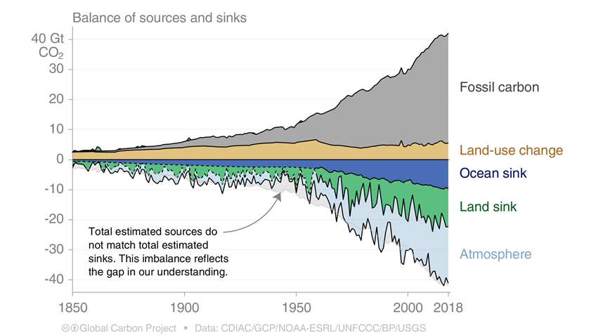 Co2 sources sinks
